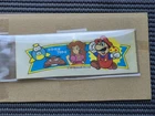 Vintage Nintendo Super Mario Bros Peach Nagasakiya Sticker Sheet Retro Rare NES
