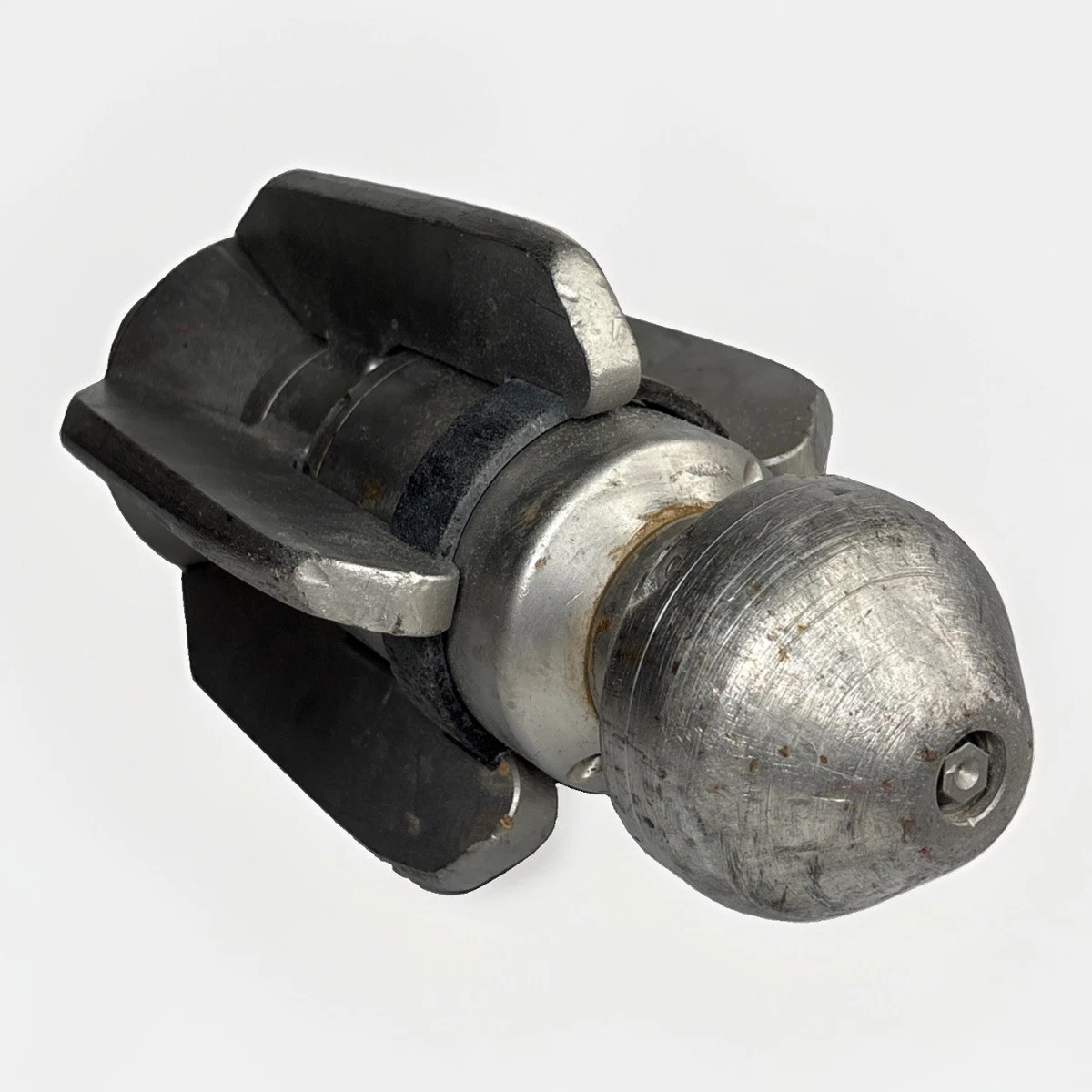 3D Rotating Sewer Jetter Nozzle Stainless Steel Hydro Jet Cleaning Tool Used photo 6