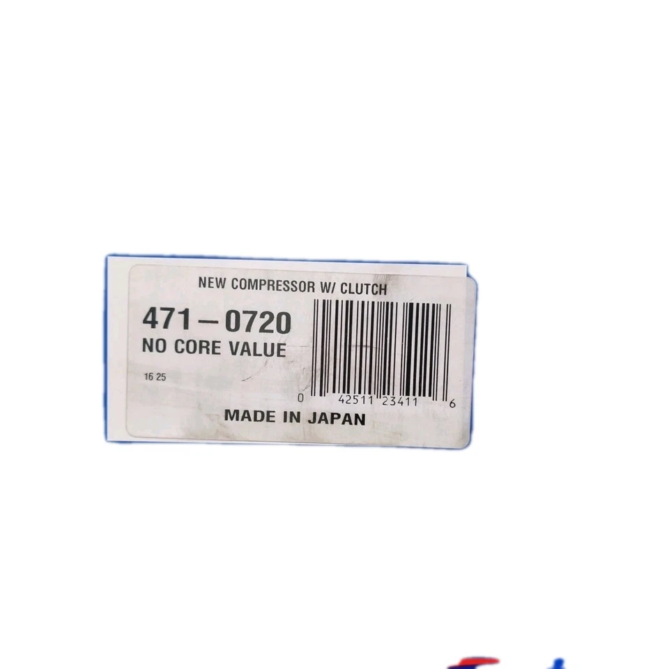 A/C Compressor-New Compressor with Clutch DENSO 471-0720 - Image 4 of 4