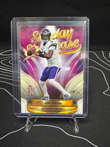 2025 Topps Signature Lamar Jackson Base (RAW)