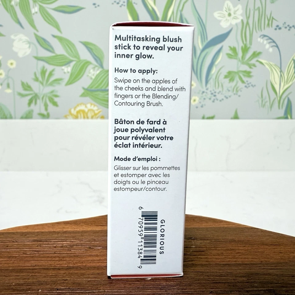 Jane Iredale Glow Time Blush Stick GLORIOUS 0.26 Oz 7.5 g Full Size $40 Value - Image 4 of 4