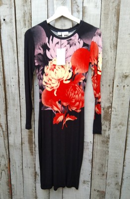Jonathan Saunders Rose Long Sleeve Dress - XS UK: 8 36 / Was Selling At Yoox