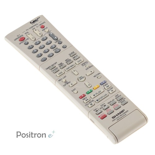 Télécommande Originale Sharp RRMCGA375WJPA Pour Enregistreur DVD HDD