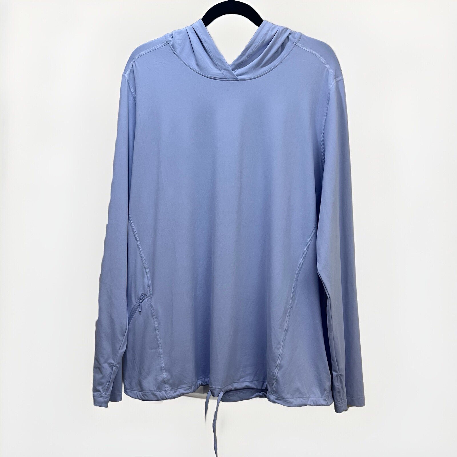 Mountain Hardwear Pullover Base Layer Jacket Hooded  Womens 1X Purple Hiking