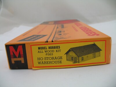 Model Hobbies HO Kit 563: Storage Warehouse