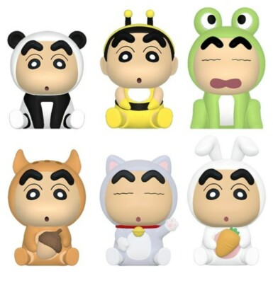 Crayon Shin Chan Mini Animal Figure 6Pcs Set vol.2 짱구는 못말려
