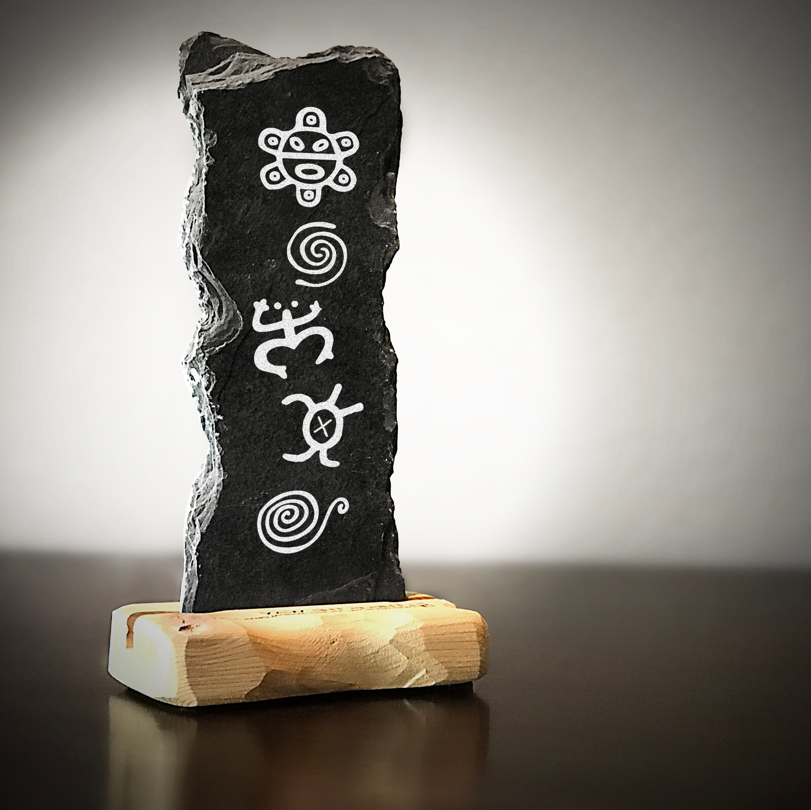 Native Taino Puerto Rico Rock Art Petroglyph Gift Symbols Sun God Gift ...