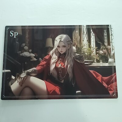 Fire Emblem Edelgard Waifu Card Phantom 8'' x 5.5'' Art Print Sp-007 A5 Size