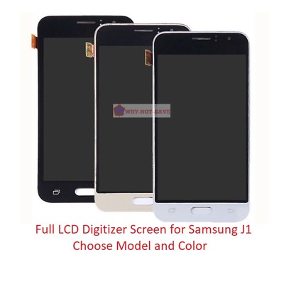 Full LCD Digitizer Screen Display Assembly Replacement Part for Samsung J1 2016
