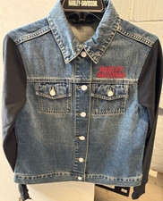 Jacket-denim,colorblock 96619-24vw