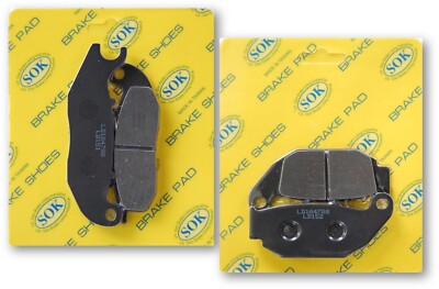 FRONT&REAR BRAKE PADS fit HONDA MSX 125 Grom 2013-2023 MSX125