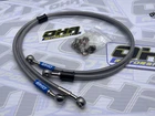 OHA Stainless Braided Front Brake Line Kit - Suzuki SV650N SV650 N 2003-2008