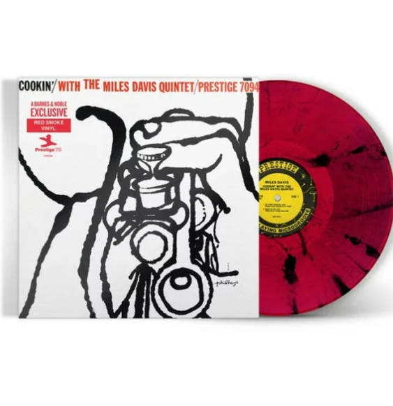 COOKIN WITH THE MILES DAVIS QUINTET - Mono Red Smoke Color Vinyl