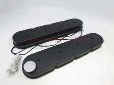 Black Chevy LS1 LS2 LS3 LS6 LS7 Cast Aluminum Valve Covers w/o No Coil Mounts