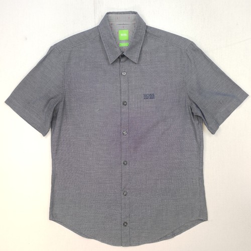 mens short sleeve hugo boss shirt