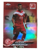 Kaan Ayhan Fortuna Düsseldorf 2018-19 Topps CHROME BL Base Card RED #66 10/10