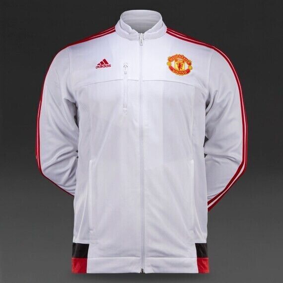 ADIDAS MEN'S FC MANCHESTER UNITED 2015/2016 TRACK JACKET SOCCER