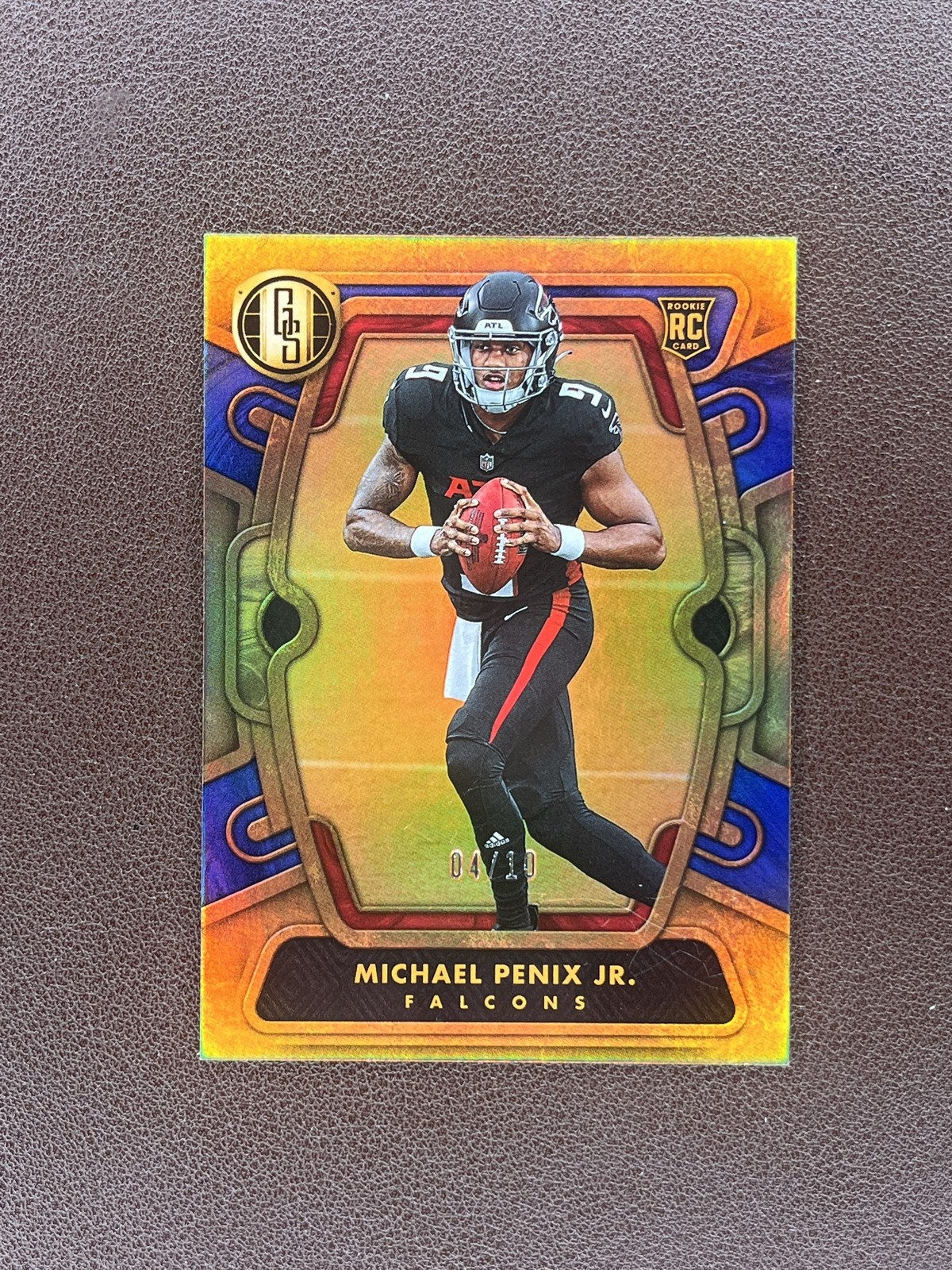 2024 Gold Standard Michael Penix Jr. RC Rookie Sapphire /10 Falcons J1SKW