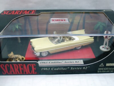 スカーフェイス Scarface 1963 Cadillac 1/18　jada WOW EXTREMELY RARE Cadillac Series 62 1963 Scarface Al Pacino