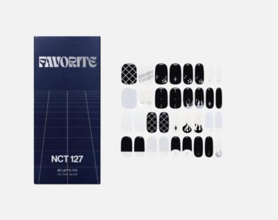 NCT 127 X AMOREPACIFIC SMTOWN OFFICIAL MD GOODS GEL NAIL GLAZE +