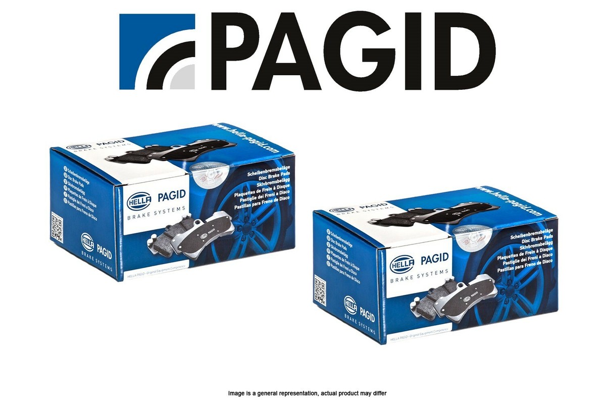 VW up!用 新品 HELLA PAGID FRONT + REAR SET] Hella-Pagid Premium Disc Brake Pads PG101193 | eBay