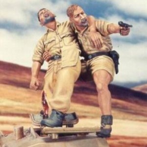Kit Maquette Résine 1/35 - 6 Soldats Britanniques WW2 Non Peints - WMS - Niveau Intermédiaire