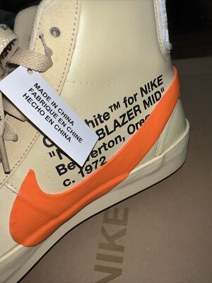 Size 11 - Nike Blazer Mid x OFF-WHITE All Hallows Eve 2018 | eBay