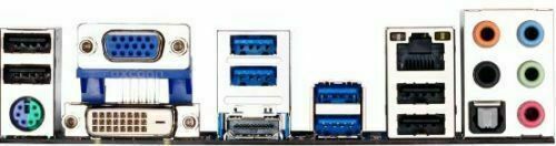 Shield I/O IO Backplate For Gigabyte GA-Z77X-D3H Motherboard - Photo 2/2