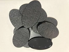 Pack of 20, 90x52 mm Plastic Oval Bases Miniature Wargames Table gaming TEXTURED