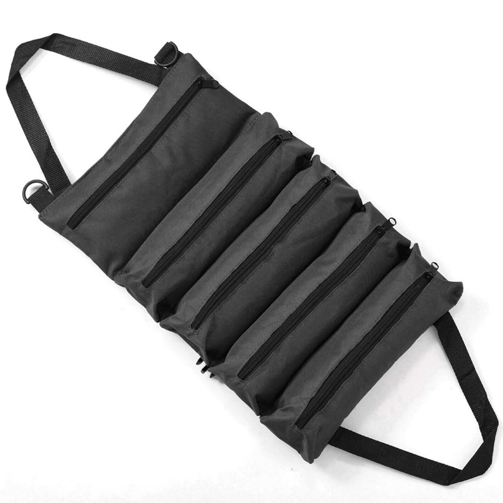 Tool Roll Up Bag Wrench Pouch Multi-Purpose Hanging Portable Storage Organizer