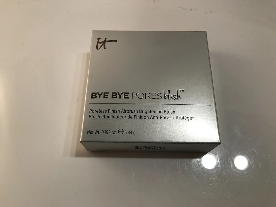 It Cosmetics Bye Bye Pores Poreless Airbrush Blush Naturally Pretty Pink NIB - Image 2 of 4