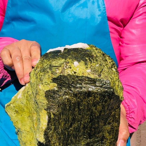 10.5KG Natural Green Epidote Quartz Crystal Gemstone Rough Specimen Healing - Picture 8 of 18