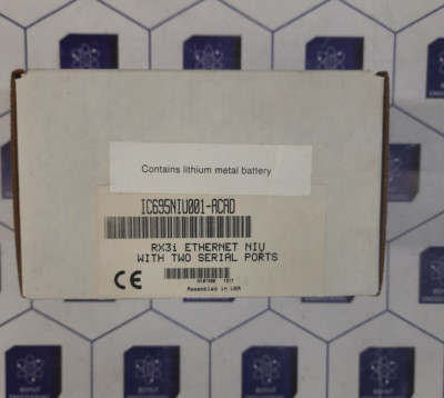 IC695NIU001-ACAD General Electric RX3i Ethernet NIU With 2 Serial Ports