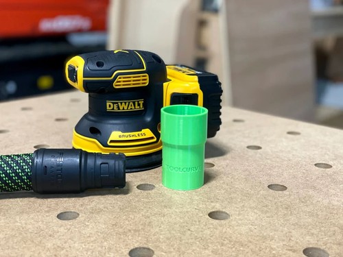 Festool Dust Extractor Vac Adapter For Dewalt Sander DCW200, DCW210, DWE6421, DW - Picture 2 of 3