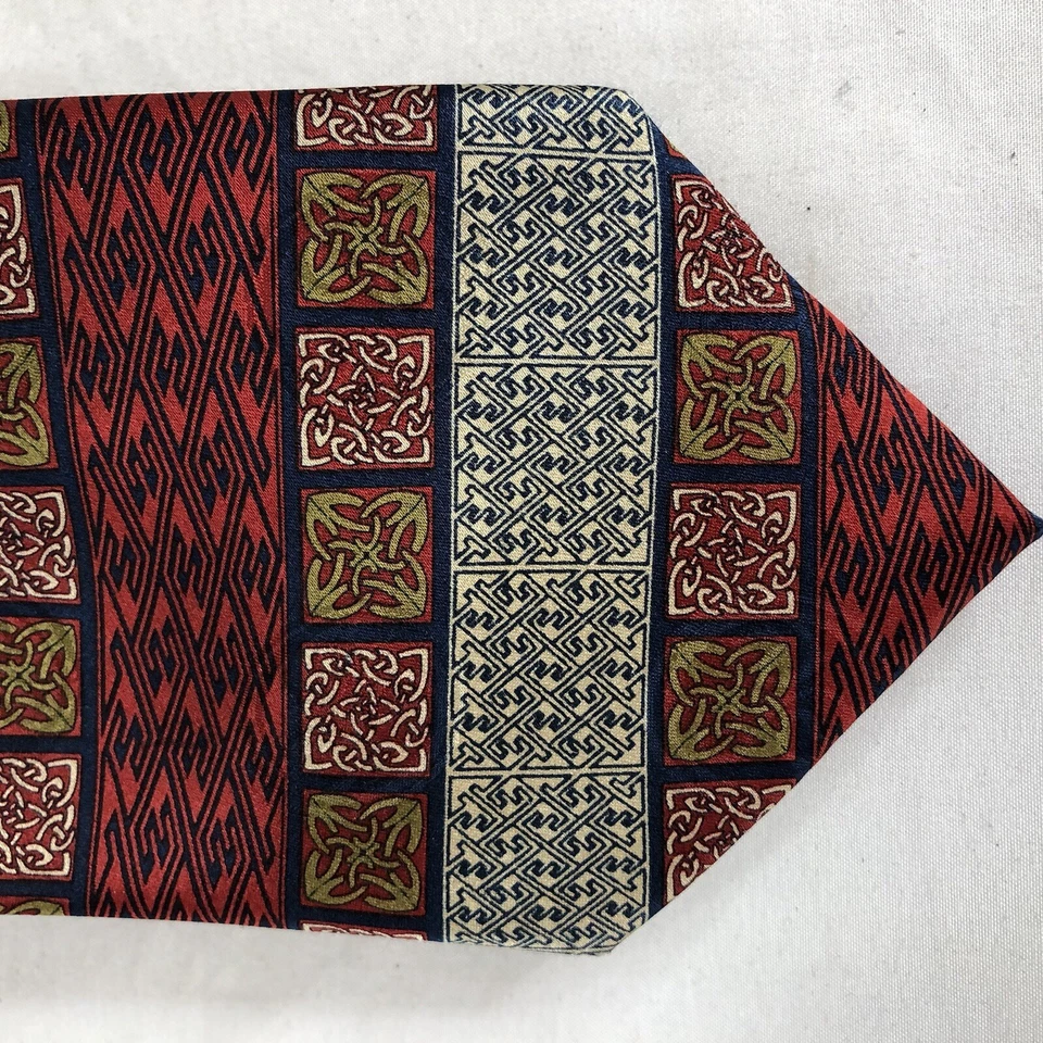 Кельтский дизайн шелковый галстук мужской 7-го века Desgin галстук искусство носить классический - Изображение 2 из 4