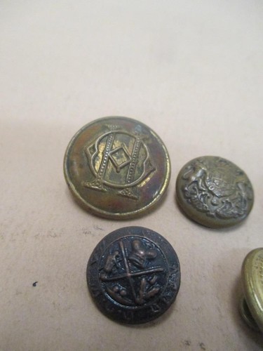 Lote de botones militares, mixtos, europeos e ingleses, lote de 8+, vintage, antiguos - Imagen 3 de 10