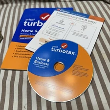 🔥2022 Intuit Turbotax Home & Business Tax Software Windows/Mac🔥 CD /Download