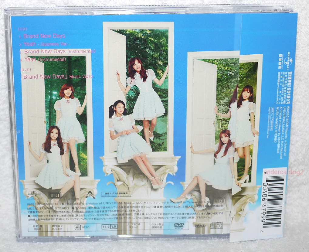 APink Brand New Days 2016 Taiwan Ltd CD+DVD+Ha Young Card