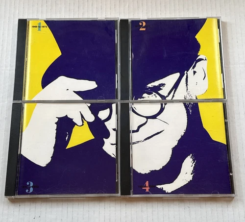 Elton John To Be Continue Box Set .. No Box No Large Book 1990 (1965-1990)