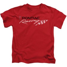 PONTIAC RED PONTIAC RACING Toddler Kids Graphic Tee Shirt 2T 3T 4T 4 5-6 7