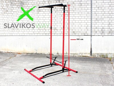 SLAVIKOSWAY Pull Up Mate Station Klimmzug Stange Liegestütz Multi Workout Profi