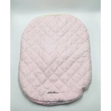 Eddie Bauer Goldbug Car Seat Stroller Sherpa Cover Pink Quilted
