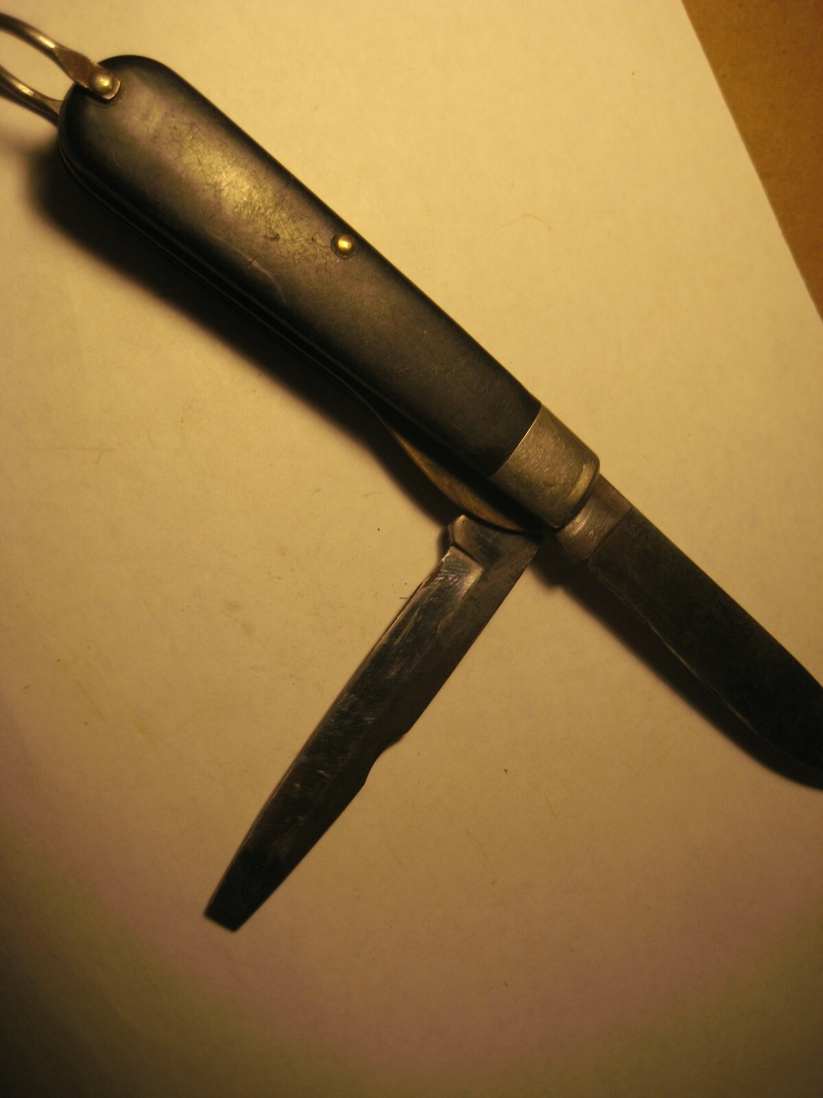 Camillus Pocket Knife TL 29 Electrician Knife Military 2 Blade USA New