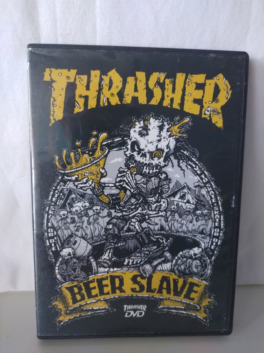 Thrasher BEER SLAVE レアDVD Thrasher Beer Slave DVD 2007 Skateboarding for sale online