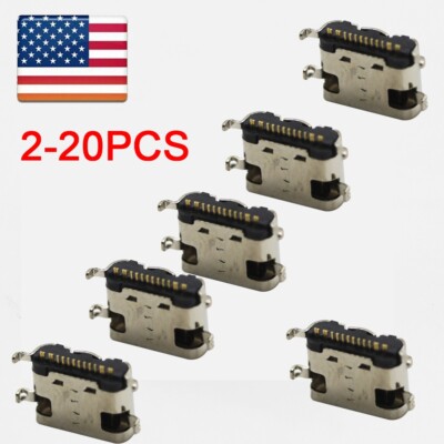 20X Type-C Charger USB Charging Port For Sky Devices Elite OctaMax 8 inch
