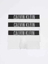 Calvin Klein Intense Power Micro 3-Pack Low Rise Trunk, White 2XL