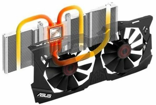 ASUSTek STRIX Series NVIDIA GeForce GTX970 Video Card Overclock memory 4GB - Picture 6 of 8