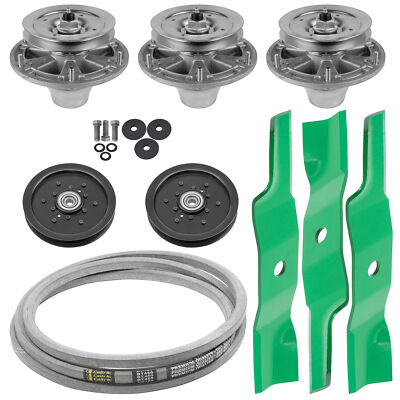 Deck Spindle & Blade Pulley Belt for John Deere F620 F680 F687 ZTrak 48''