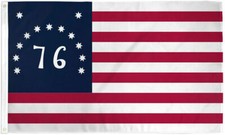 3x5 Ft Bennington 76 Flag - American Revolution Flags 100D SPUN Polyester BANNER