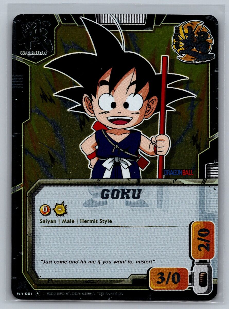 激安単価で Dragon Ball Studios Bird TCG Foil Promo #WA-001 Goku CCG Z ドラゴンボールカード